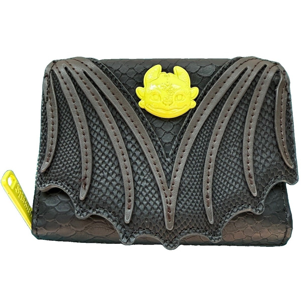 Loungefly How To Train Your Dragon Trifold Wallet Preowned